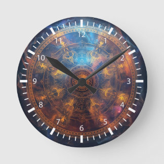 Horloge Ronde Quantum Halo Matrix