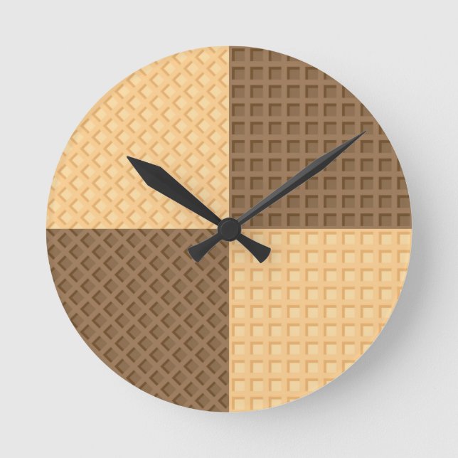 Horloge Ronde Quatre gaufrettes (Recto)