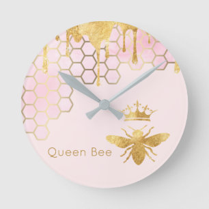 Horloge Ronde queen bee