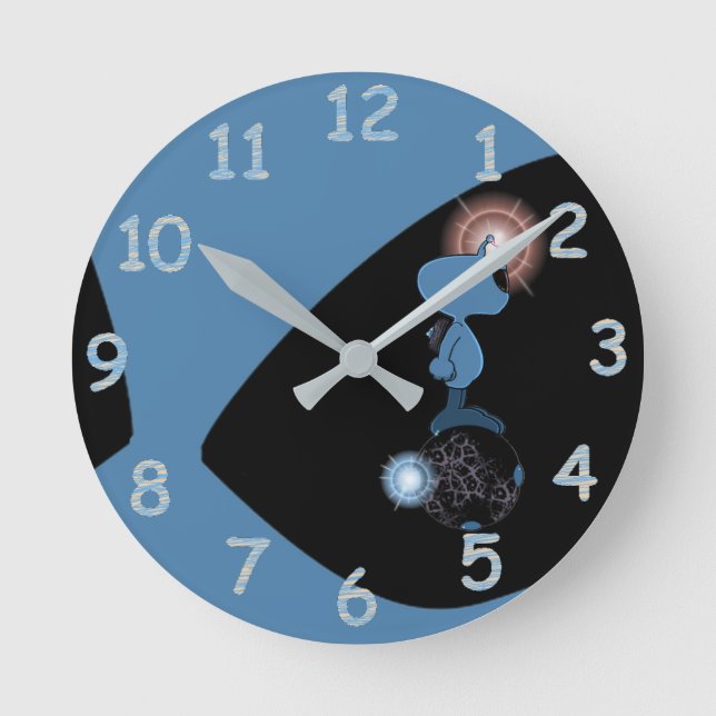 Horloge Ronde Qwiby (Recto)