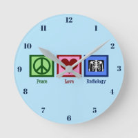 Radiologue Peace Love Radiology X-Ray Lab Tech