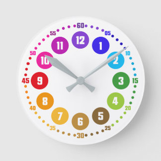 Horloge Ronde rainbowatch Lernuhr K12-AU-EU
