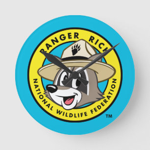 Horloge Ronde Ranger Rick Logo Ranger Rick