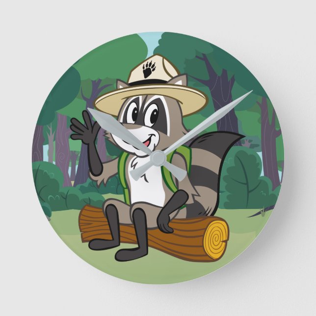 Horloge Ronde Ranger Rick | Ranger Rick Sitting (Recto)