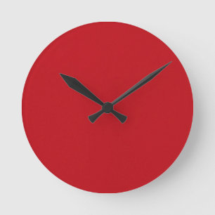 Horloge Ronde Red