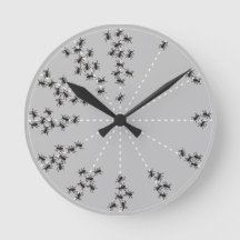 RELÓGIO DE PAREDE FORMIGAS