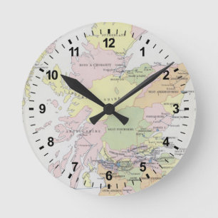 Horloge Ronde Représentation parlementaire   Ecosse