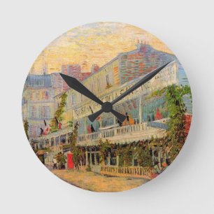 Horloge Ronde Restaurant Sirene, Asnières par Vincent van Gogh