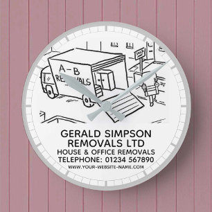 Horloge Ronde Retrait de la maison et du bureau