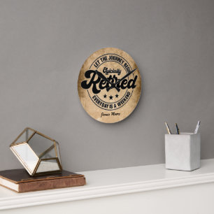 Horloge Ronde Retraite
