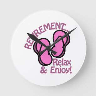 Horloge Ronde Retraite