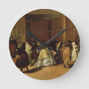 Horloge Ronde Réunion masquée