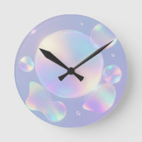 Rêve de bulle de savon iridescent