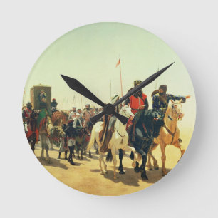 Horloge Ronde Richard Coeur de Lion sur son chemin vers