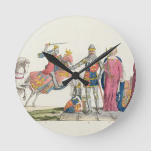 Horloge Ronde Richard le Lionheart, John de décharné, Edouard