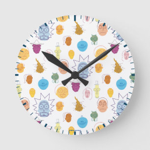 Horloge Ronde RICK ET MORTY™   Get Schwifty