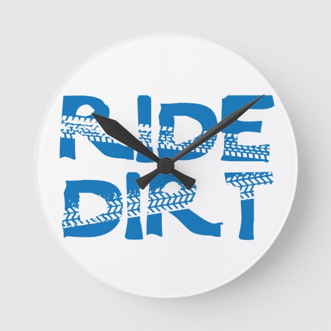 Horloge Ronde Ride Dirt (Recto)
