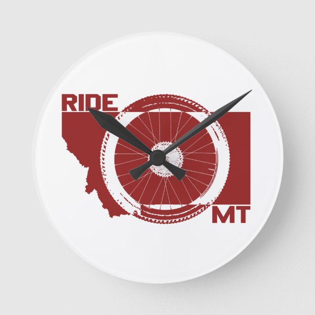 Horloge Ronde Ride Montana (Recto)
