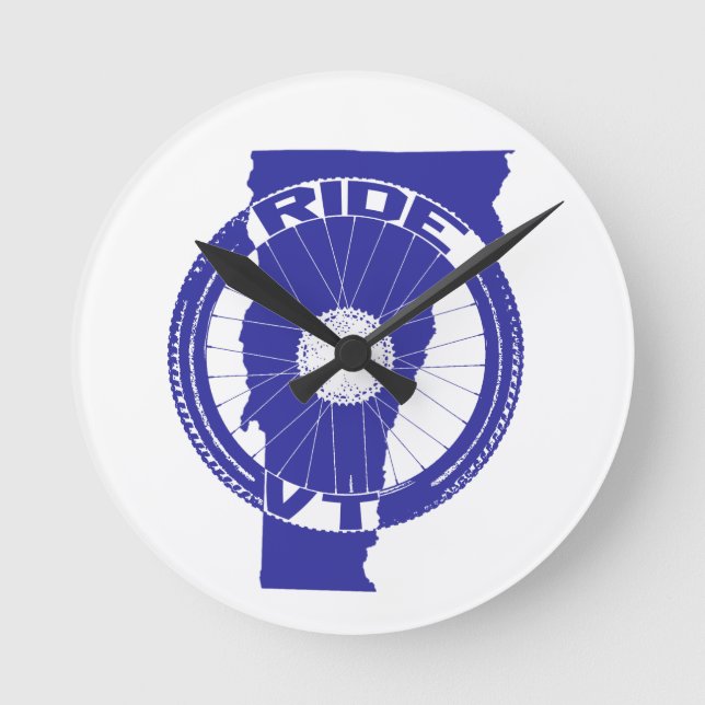 Horloge Ronde Ride Vermont (Recto)