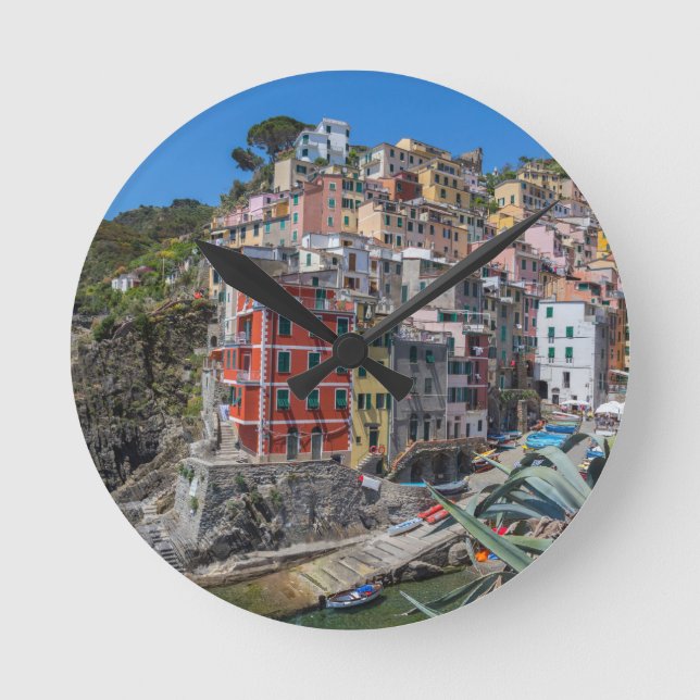 Horloge Ronde Riomaggiore Cinque Terre Liguria Italy (Recto)
