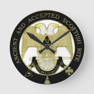 Horloge Ronde Rite écossais