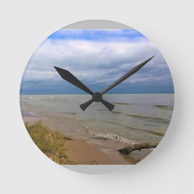 Horloge Ronde Rive du lac Michigan, Sheyboygan, WI (Recto)