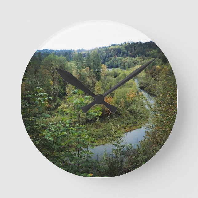 Horloge Ronde Rivière Clackamas, OU (Recto)