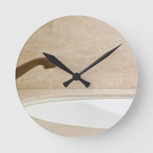 Horloge Ronde Robinet de baignoire