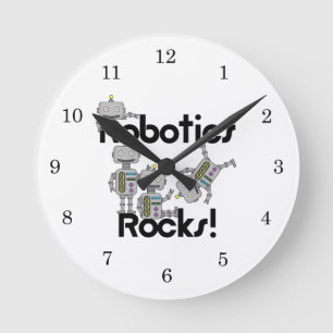 Horloge Ronde Roches de robotique
