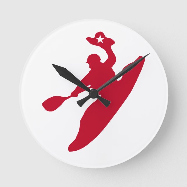 Horloge Ronde Rodeo Kayak (Recto)