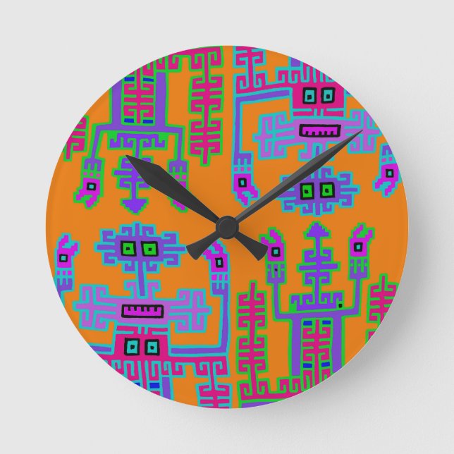 Horloge Ronde Rois péruviens (Recto)