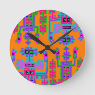 Horloge Ronde Rois péruviens