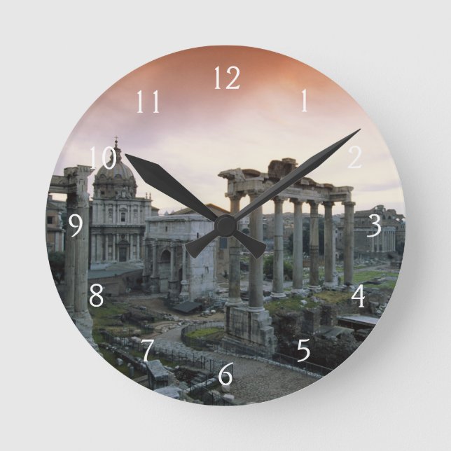 Horloge Ronde Roman Forum at dawn (Recto)