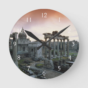 Horloge Ronde Roman Forum at dawn
