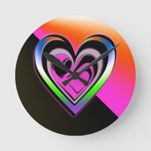 Horloge Ronde Romance