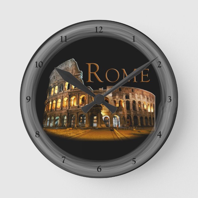 Horloge Ronde Rome : Le Colosseum (Recto)
