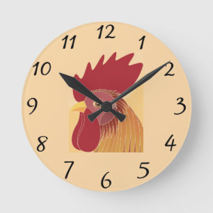 Horloge Ronde Rooster