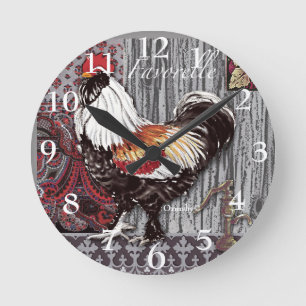 Horloge Ronde Rooster