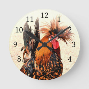 Horloge Ronde Rooster photo 136