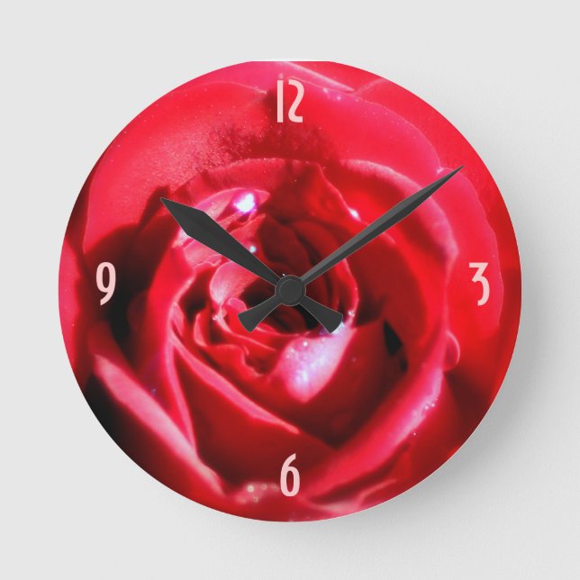 Horloge Ronde Rose (Recto)