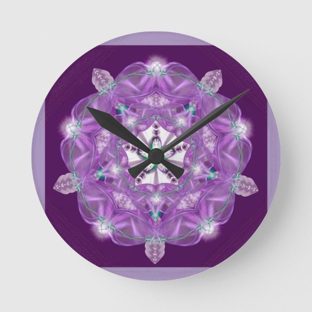 Horloge Ronde Rose de la Citadelle (Recto)