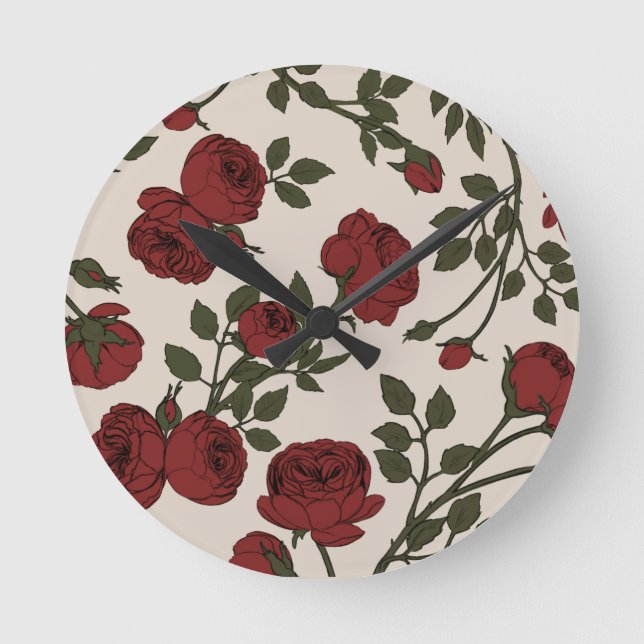 Horloge Ronde Rose Florentina (Recto)