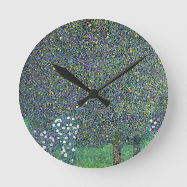 Horloge Ronde Roses sous les arbres, c.1905 (Recto)