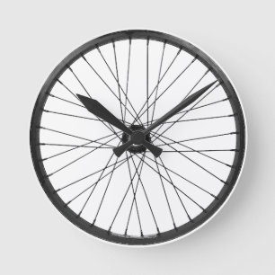 Horloge Ronde roue de vélo