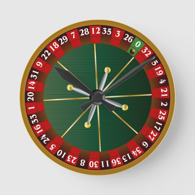 Horloge Ronde Roulette (Recto)