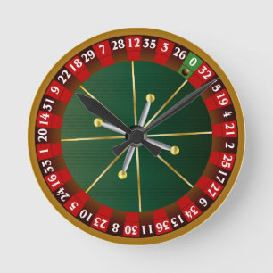 Horloge Ronde Roulette