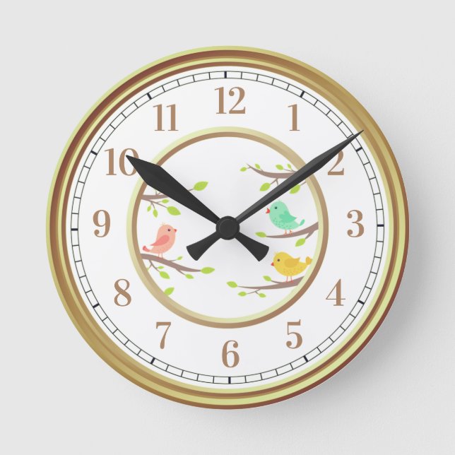 Horloge Ronde Round Clock (Recto)