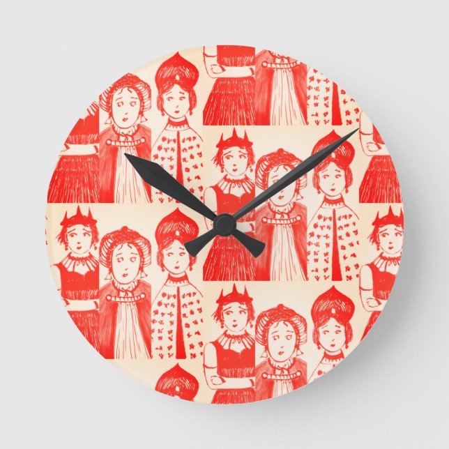 Horloge Ronde Round Clock (Recto)