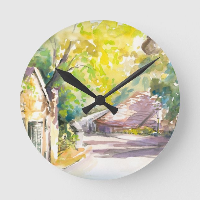 Horloge Ronde Rue (Recto)