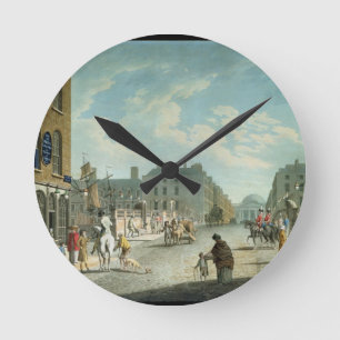 Horloge Ronde Rue de collier de serrage avec l'échange royal,